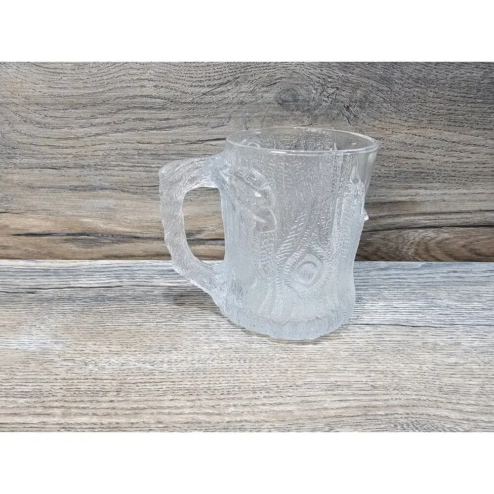 The Flintstones Glass McDonalds RocDonald's 1993 TREE MENDOUS MUG